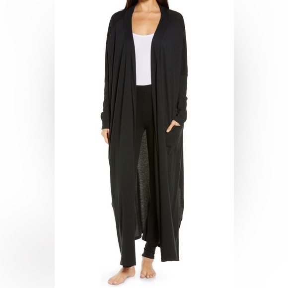 Maxi open front duster cardigan - Picture 2 of 10